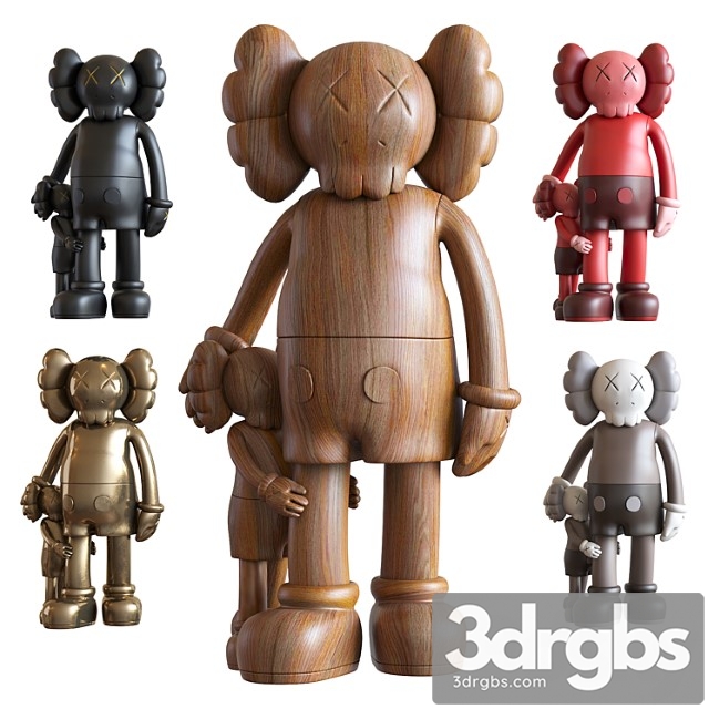 Kaws Good Intentions 2021 3dsmax Download - thumbnail 1