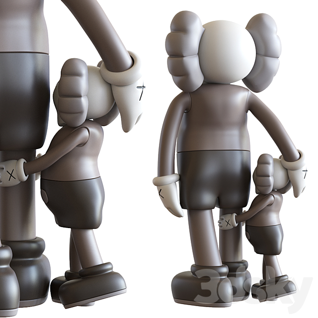 Kaws Good Intentions 2021 3DSMax File - thumbnail 5