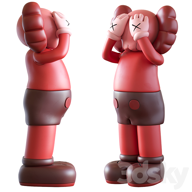 Kaws Holiday 3DSMax File - thumbnail 2