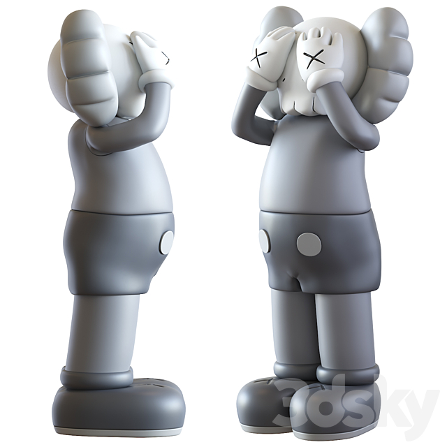 Kaws Holiday 3DSMax File - thumbnail 4