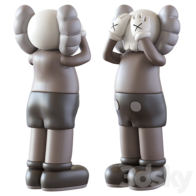 Kaws Holiday 3DSMax File - thumbnail 5