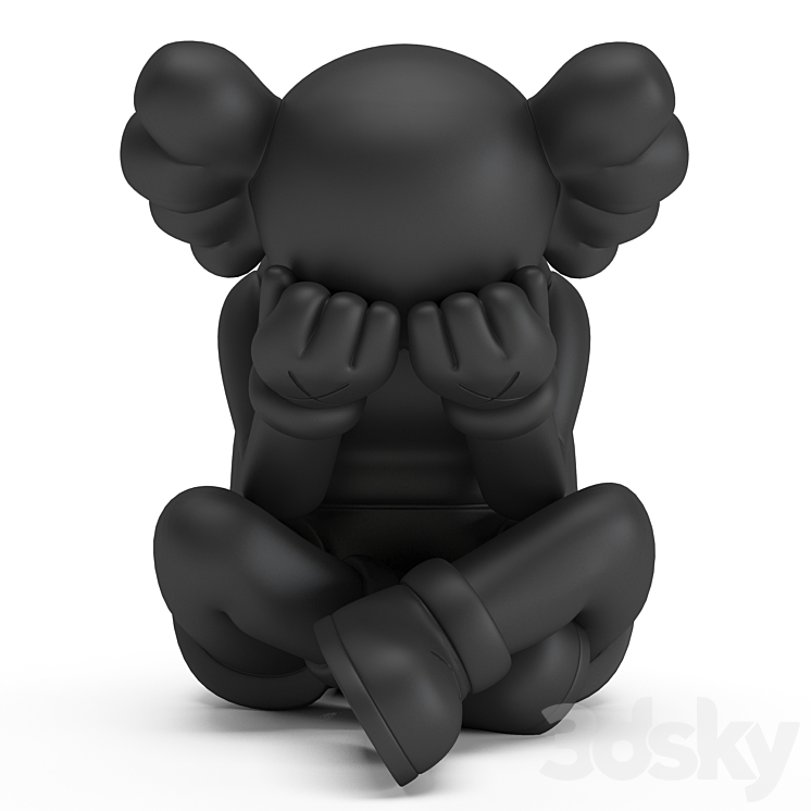 Kaws Separated 3DS Max Model - thumbnail 2