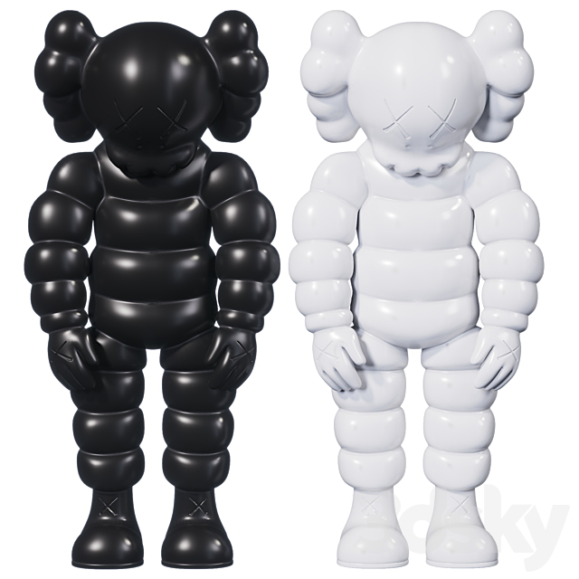 Kaws What Party 3DSMax File - thumbnail 1