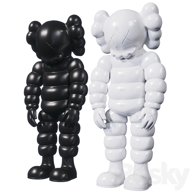 Kaws What Party 3DSMax File - thumbnail 3