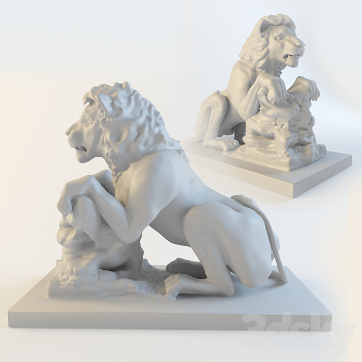 Lion 3DS Max - thumbnail 1