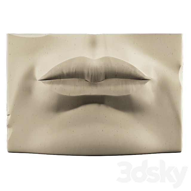 Lips 3DSMax File - thumbnail 1