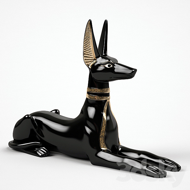 Lladro Anubis 3DSMax File - thumbnail 1