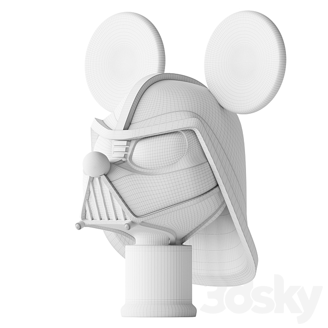 Mickey mouse 3ds Max - thumbnail 2