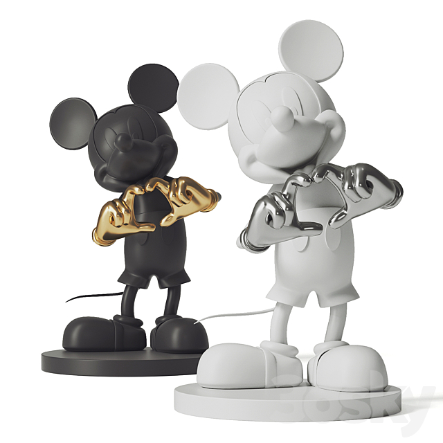 Mickey Mouse 3ds Max - thumbnail 1