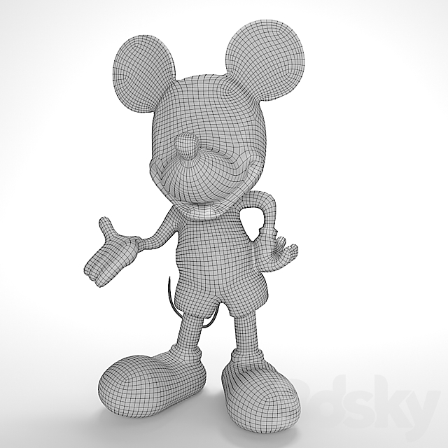 mickey mouse leblon delienne 3DS Max Model - thumbnail 3