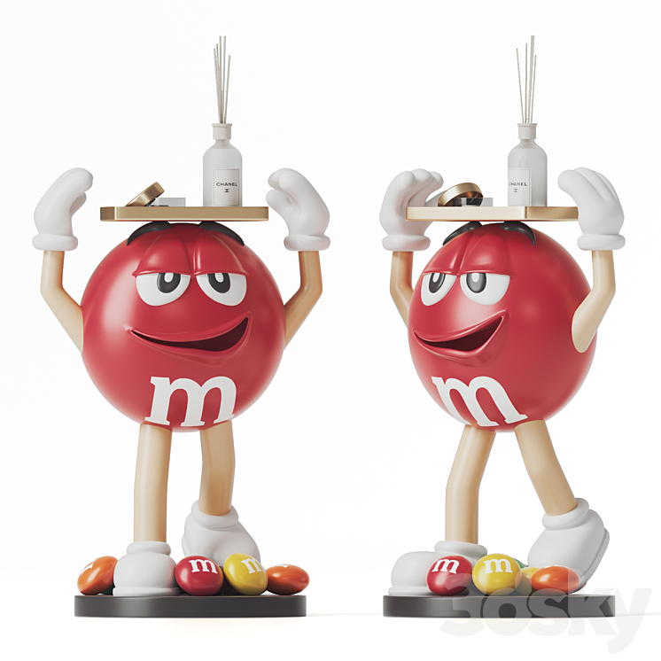 M&M's 3DS Max Model - thumbnail 3