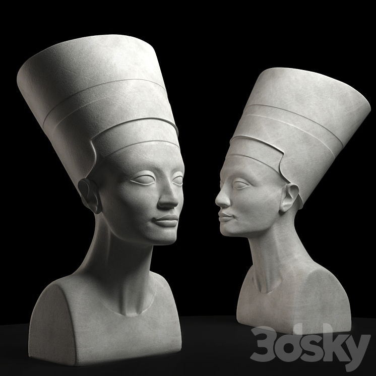 Nefertiti 3DS Max - thumbnail 1