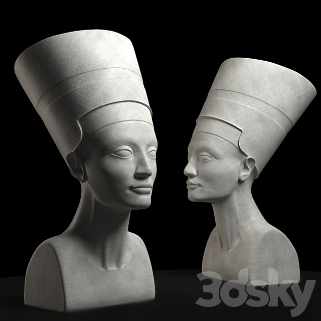 Nefertiti 3DSMax File - thumbnail 1