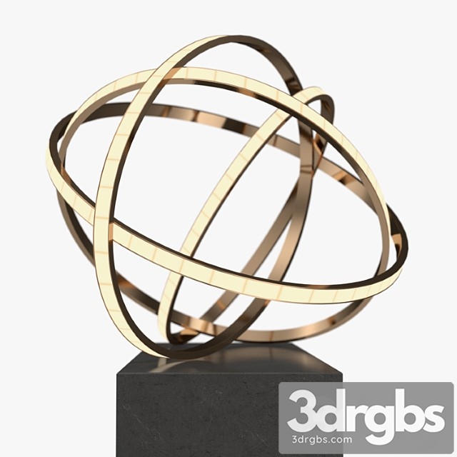 Niamh barry – falling light sculpture 3dsmax Download - thumbnail 1