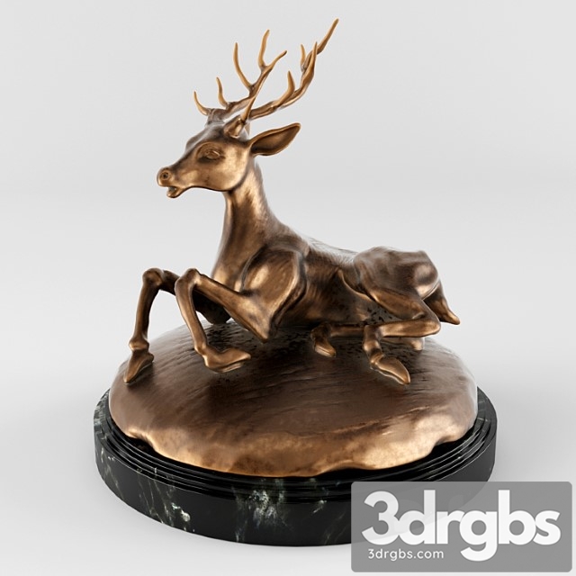 Olienia Statuette 2 3dsmax Download - thumbnail 1