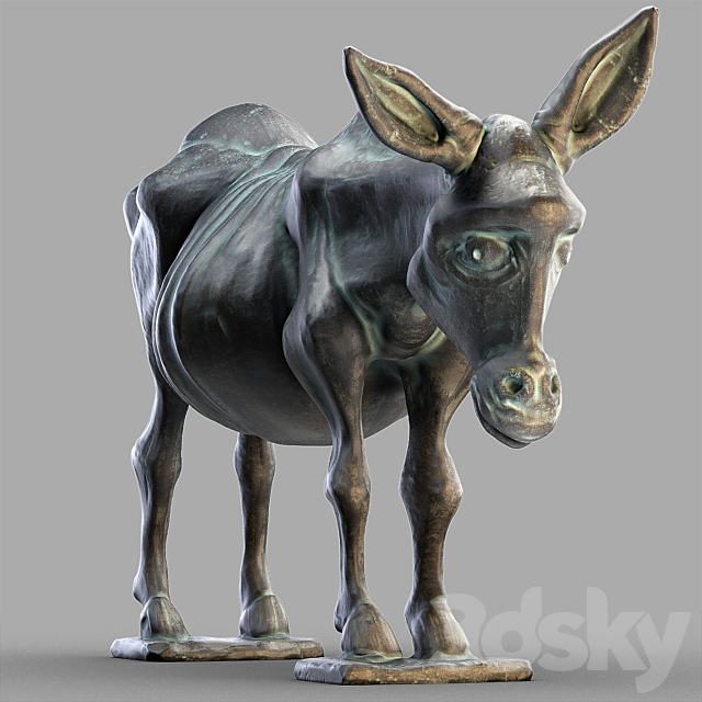 Pavel Quoytcheff Donkey 2006 3DS Max Model - thumbnail 2