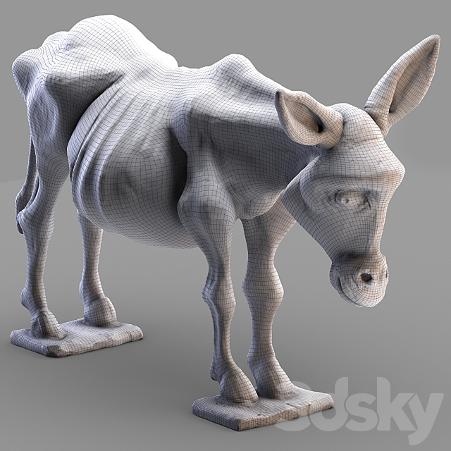 Pavel Quoytcheff Donkey 2006 3DS Max Model - thumbnail 3