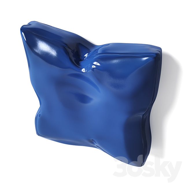 Plastic wall panel pillow 3DSMax File - thumbnail 3