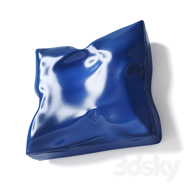 Plastic wall panel pillow 3DSMax File - thumbnail 4