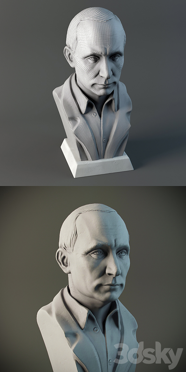 Putin 3DSMax File - thumbnail 3