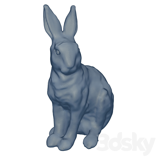 Rabbit Money Box 3DSMax File - thumbnail 4