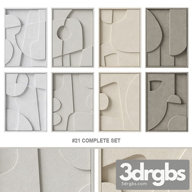 Relief Complete SET 3dsmax Download - thumbnail 1