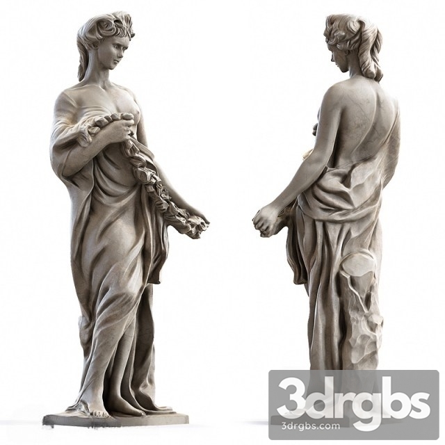 Renaissance Statue 3dsmax Download - thumbnail 1