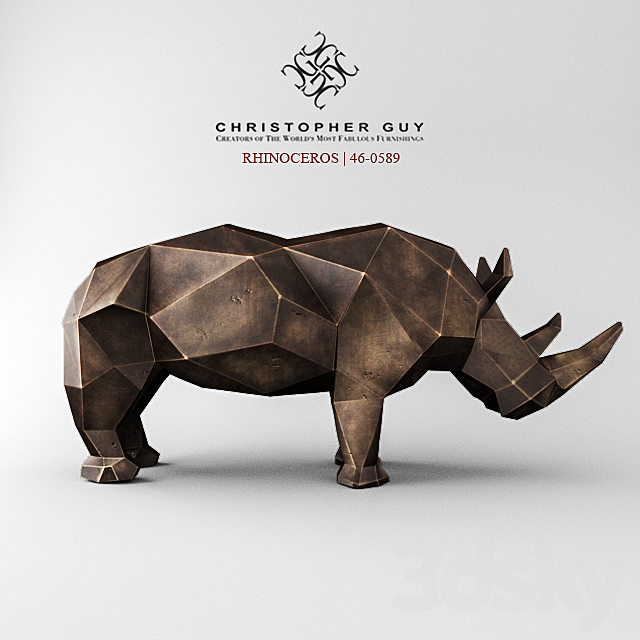 RHINOCEROS 3DS Max Model - thumbnail 1