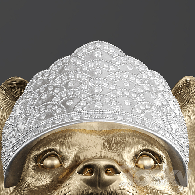 Royal Standing Corgi 3DSMax File - thumbnail 5