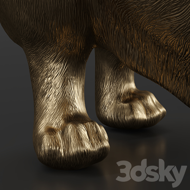 Royal Standing Corgi 3DSMax File - thumbnail 6