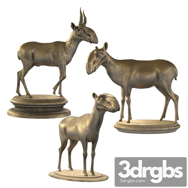 Sajga Sculpture 3dsmax Download - thumbnail 1