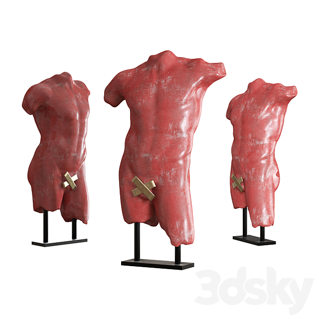 sculpt body 02 3DS Max Model - thumbnail 3