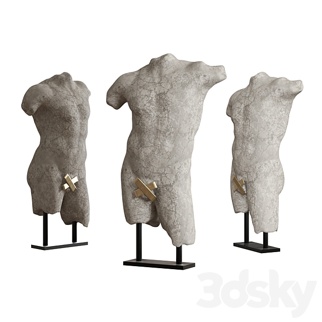 sculpt body 02 3DS Max Model - thumbnail 4