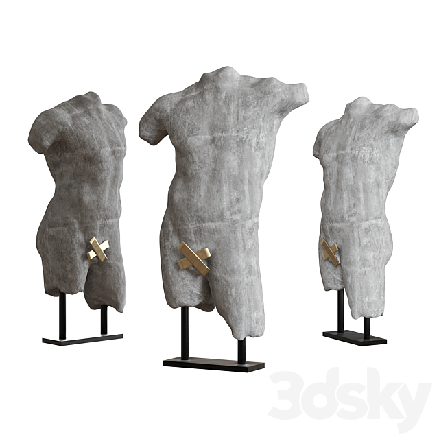 sculpt body 02 3DS Max Model - thumbnail 6