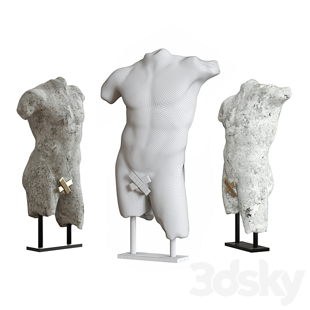 sculpt body 02 3DS Max Model - thumbnail 7