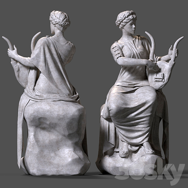 Sculpture 3DSMax File - thumbnail 1