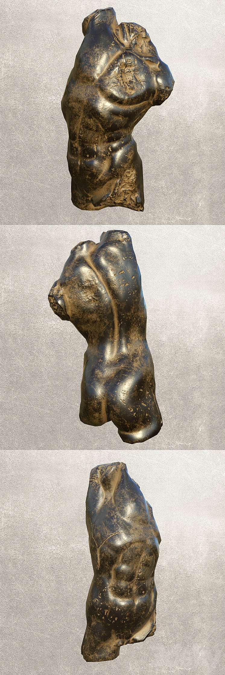 Sculpture Chelini 241 3DS Max - thumbnail 2