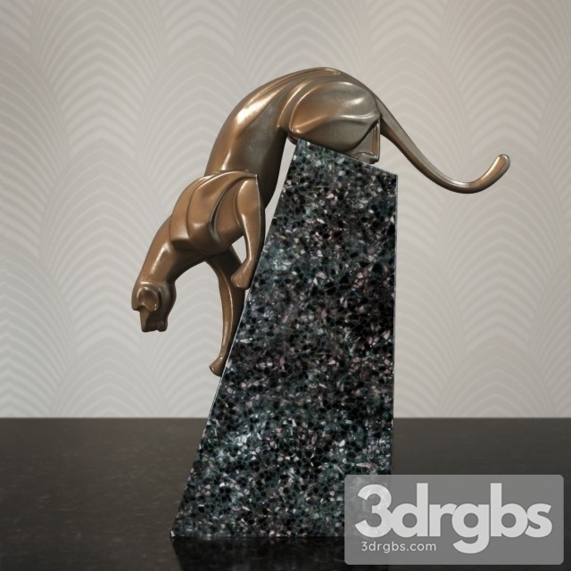 Sculpture Coguar 3dsmax Download - thumbnail 1