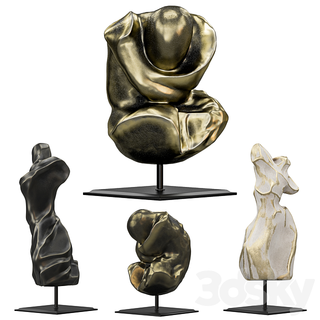 SCULPTURE COLLECTION 01 3ds Max - thumbnail 3