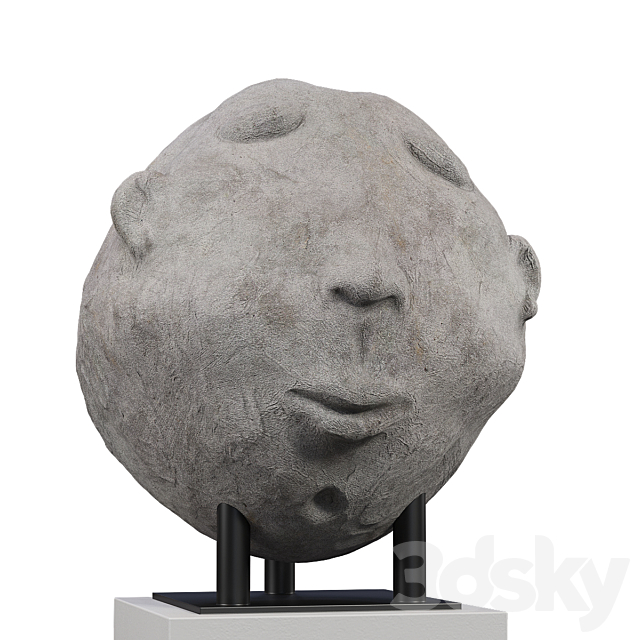 Sculpture – Head 3DSMax File - thumbnail 3