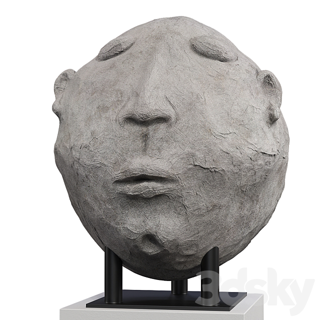 Sculpture – Head 3DSMax File - thumbnail 5