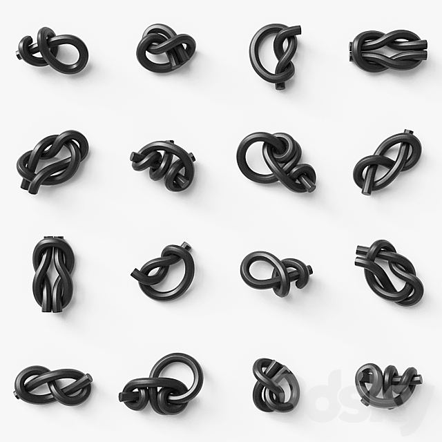 Sculpture Knot by Purely Porcelain 3ds Max - thumbnail 1