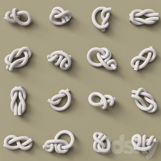 Sculpture Knot by Purely Porcelain 3ds Max - thumbnail 2