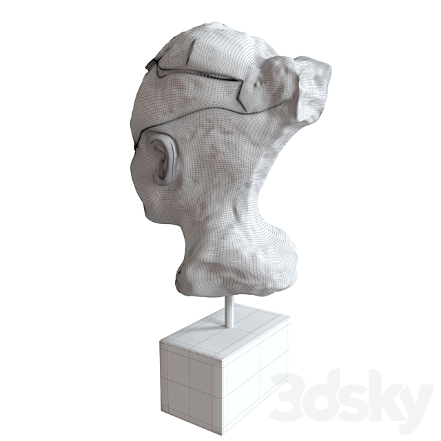 sculpture LIONEL SMIT 3ds Max - thumbnail 3