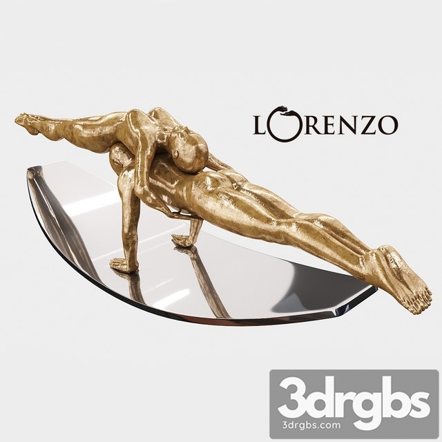 Sculpture Lorenzo Balance Of Love 3dsmax Download - thumbnail 1