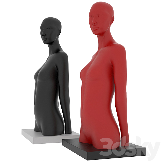 Sculpture “She” 3DSMax File - thumbnail 2