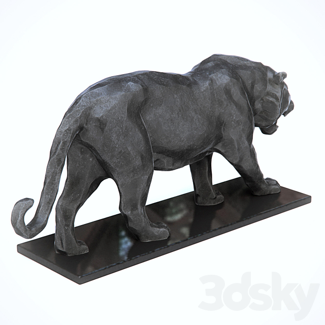 Sculpture Tiger 3DSMax File - thumbnail 2