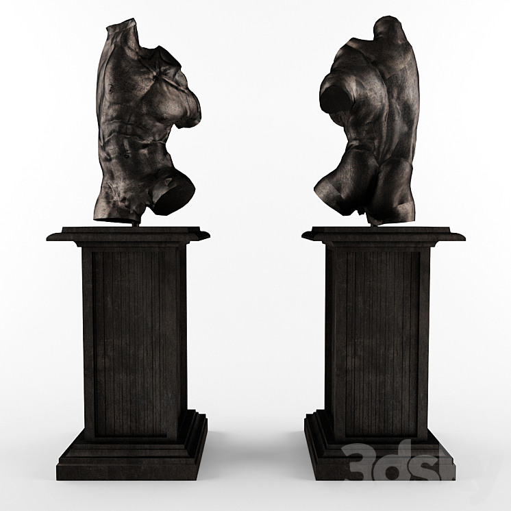 Sculpture_men 3DS Max - thumbnail 2