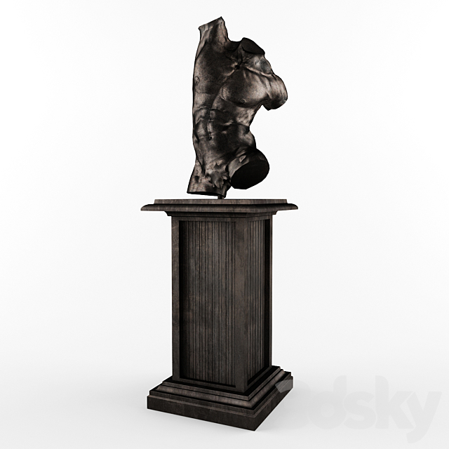 Sculpture_men 3DSMax File - thumbnail 1