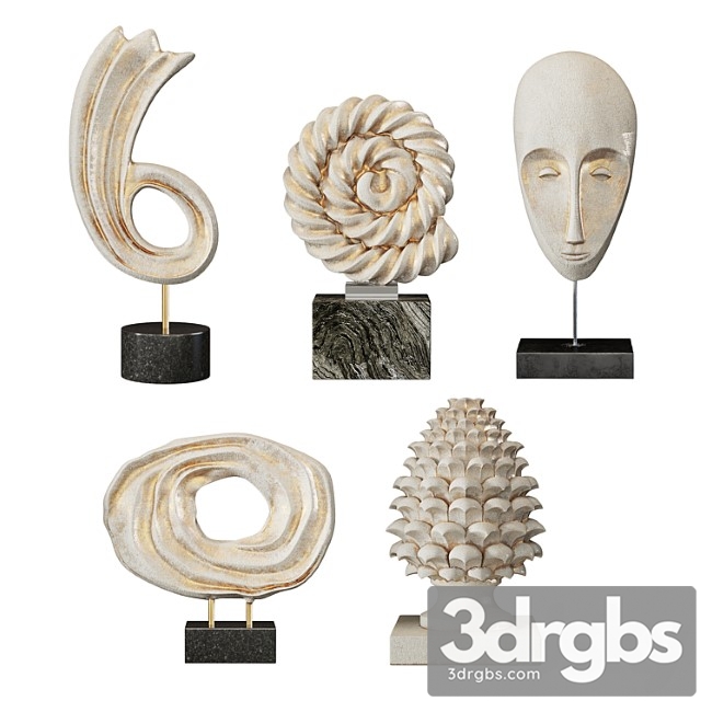 Sculptures 01 3dsmax Download - thumbnail 1